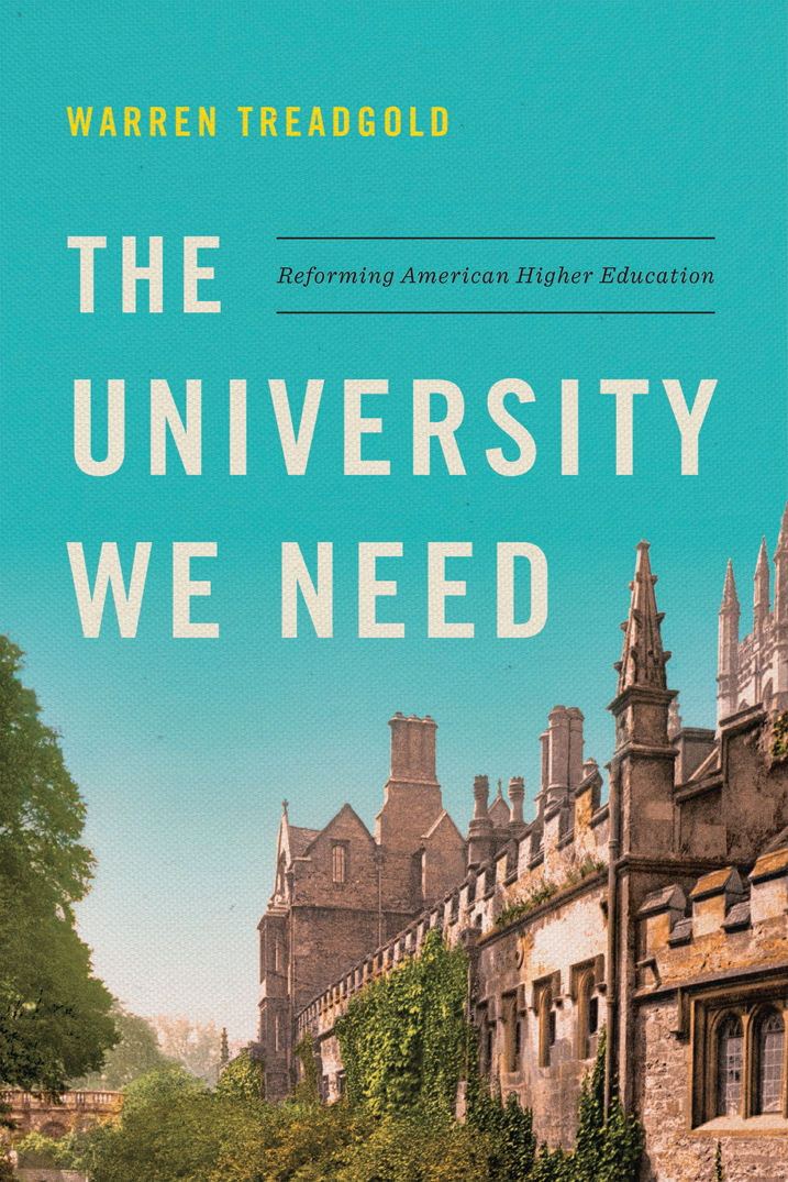 The University We Need Reforming American Higher Education - image 1
