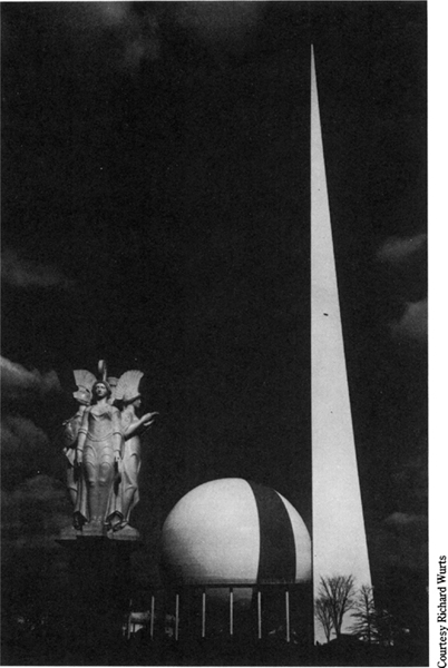 The Trylon right and Perisphere center of the 1939 New York Worlds Fair - photo 5