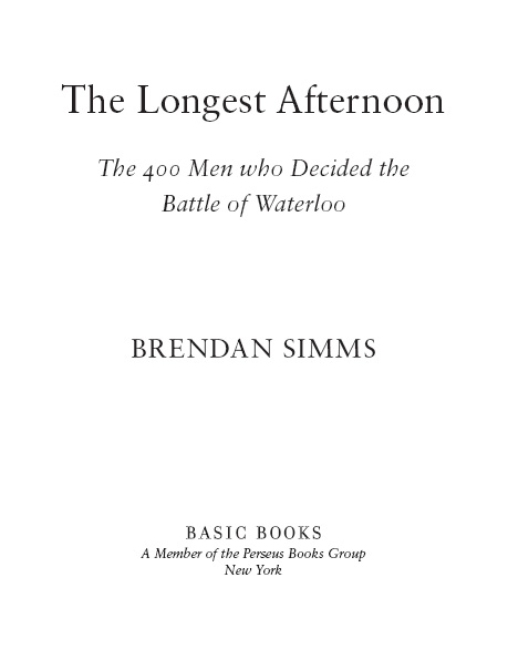 Copyright 2015 by Brendon Simms Published by Basic Books A Member of the - photo 1