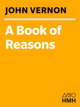 John Vernon A Book of Reasons