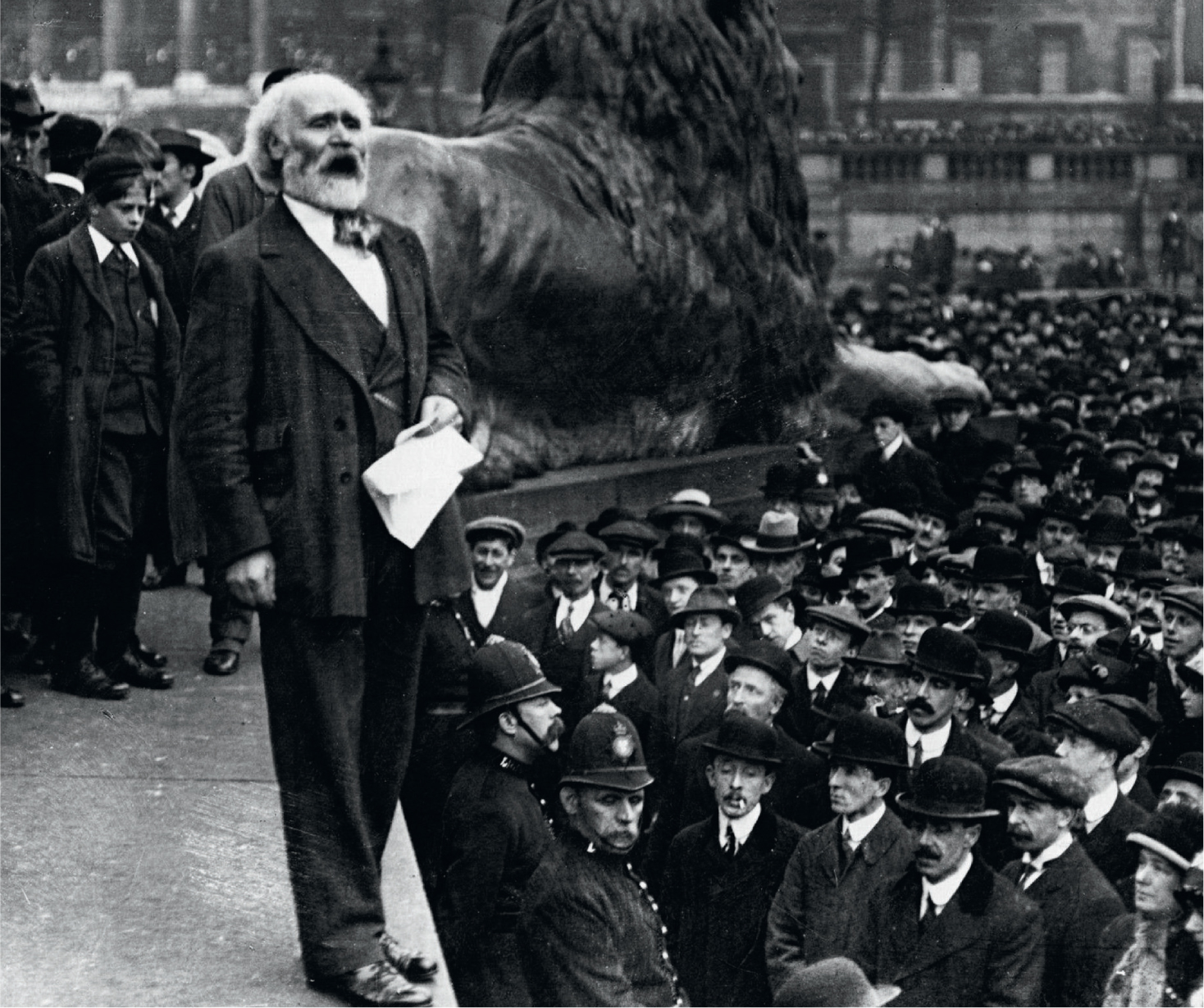 James Keir Hardie in the age before amplification addresses the faithful in - photo 21