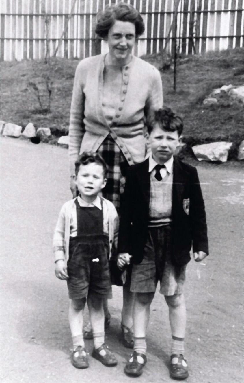 Aged around four with my mother and big brother John Wearing my - photo 7