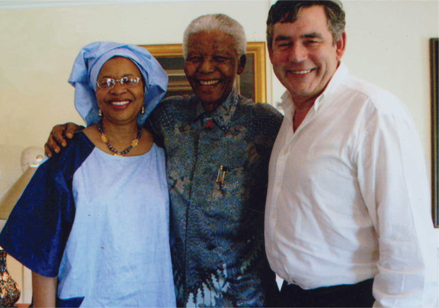 In South Africa with Nelson Mandela and Graa Machel A photograph with - photo 26