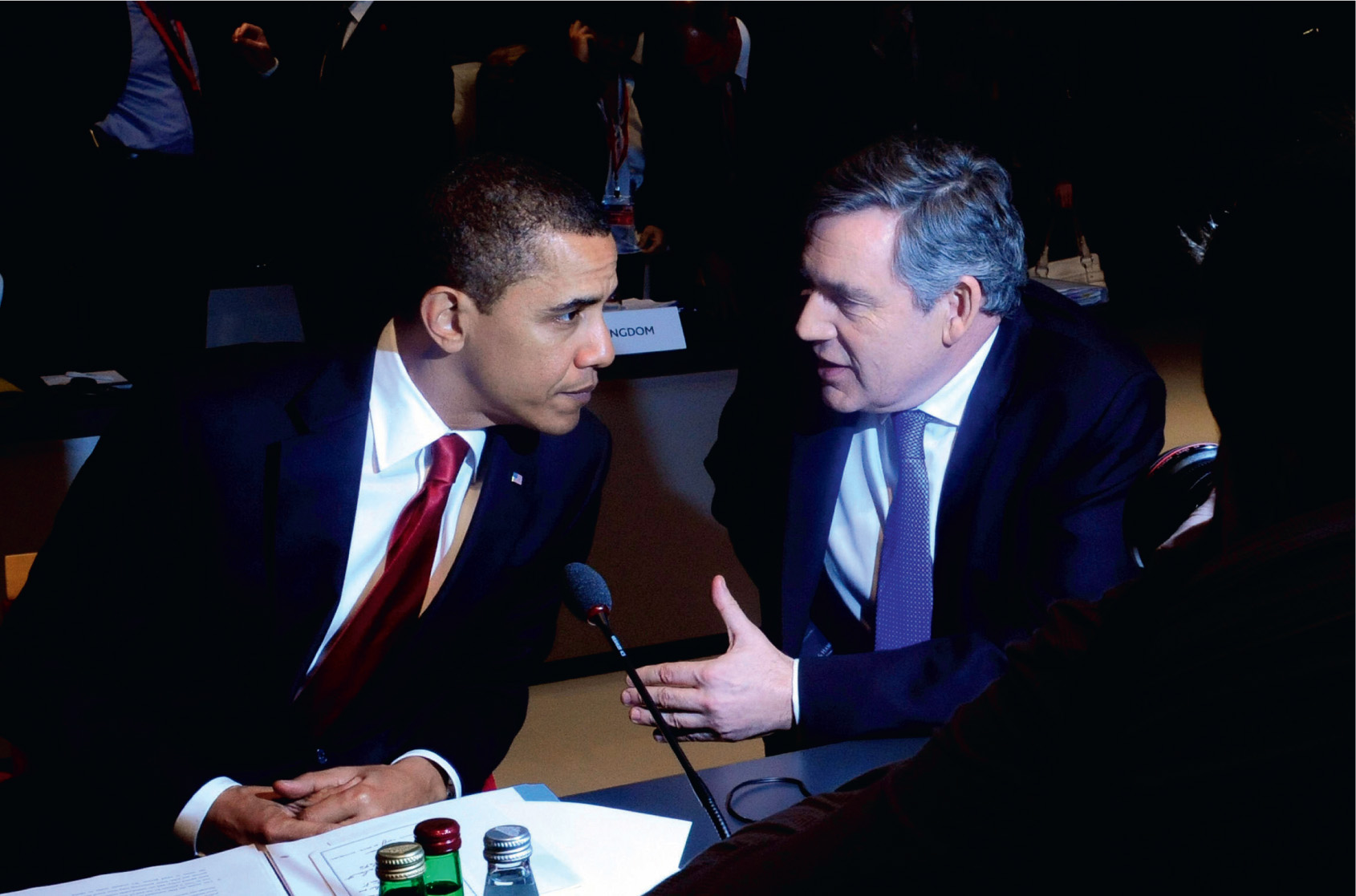 In discussion with 44th US President Barack Obama at the London G20 - photo 28