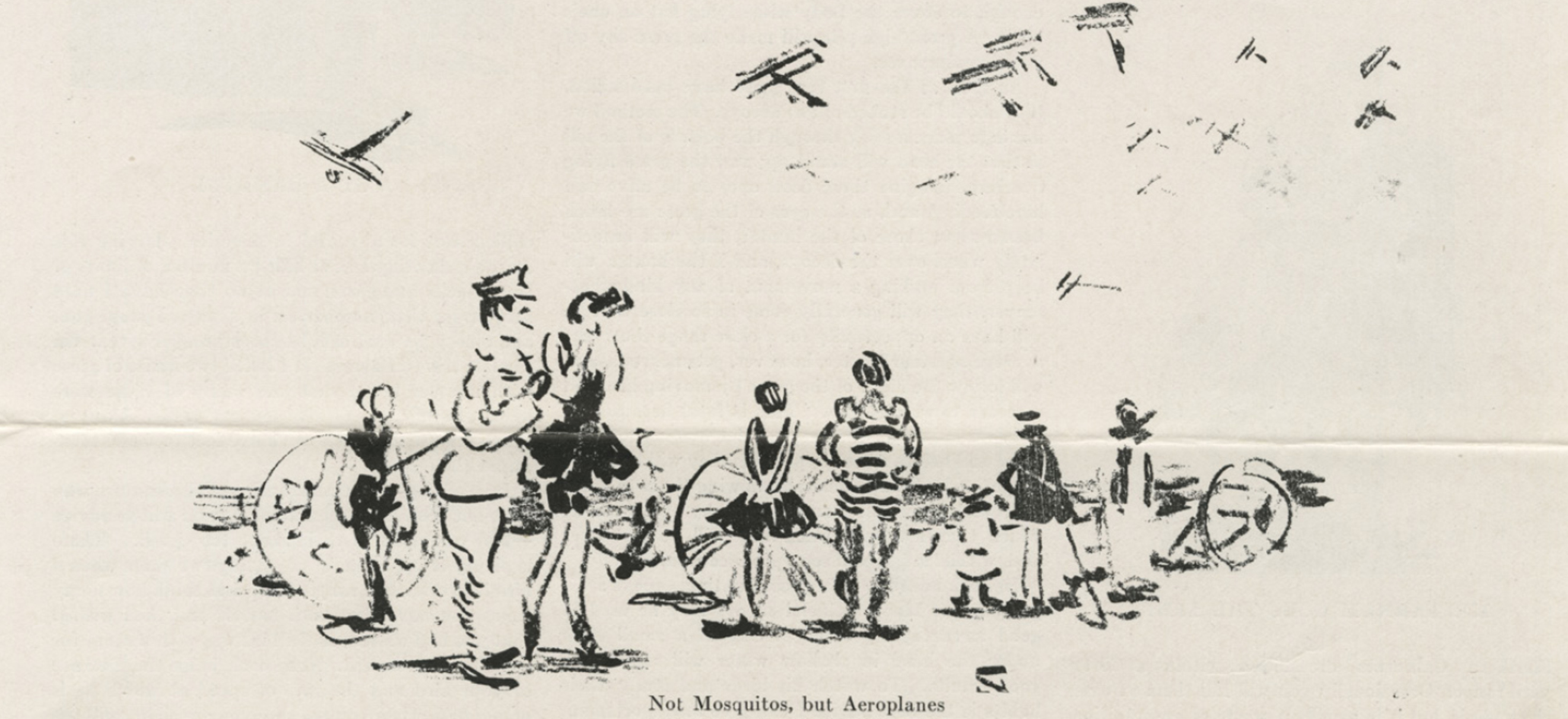 Not Mosquitoes but Aeroplanes An early Bel Geddes sketch Courtesy Harry - photo 6