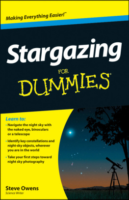 Steve Owens Stargazing For Dummies