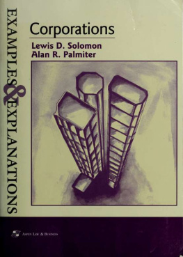 Lewis D. Solomon - Corporations