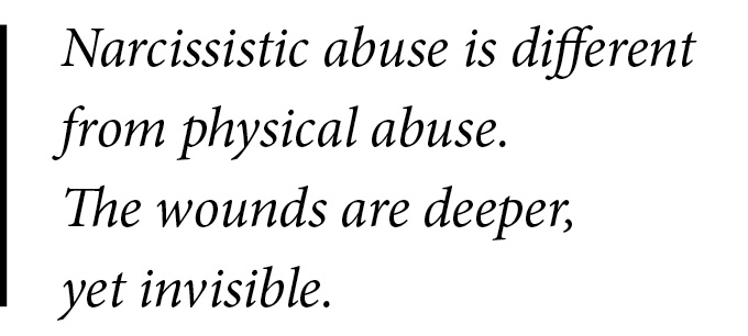 During my years of dealing with narcissistic abuse my counselor shared a story - photo 3