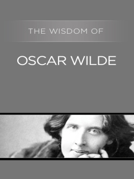 Philosophical Library The Wisdom of Oscar Wilde