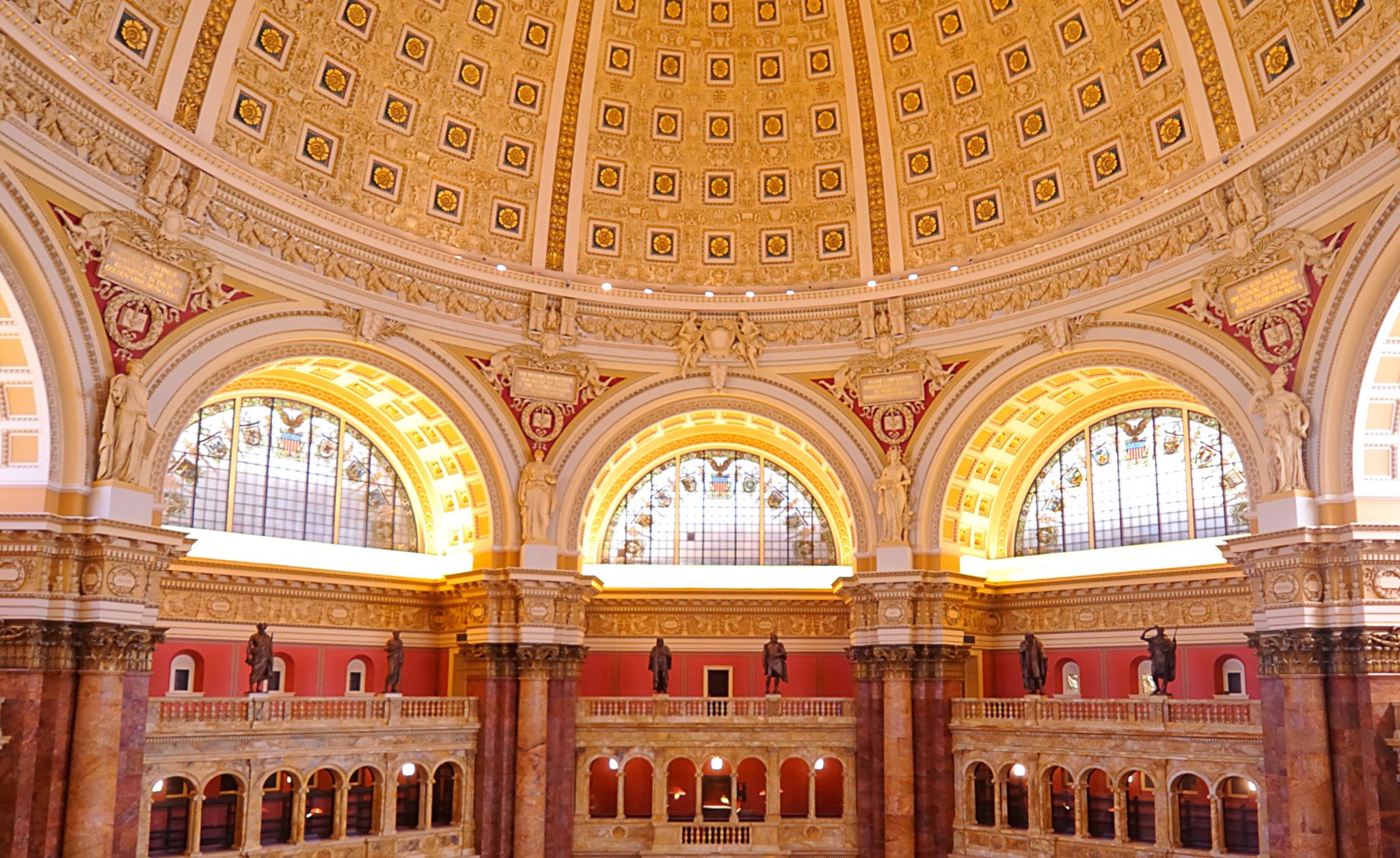 The Library of Congress is the largest in the world housing over 120 million - photo 6