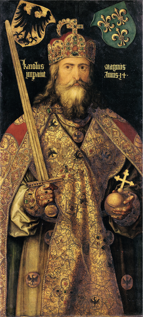 2 Charlemagne as portrayed by Albrecht Drer in about 1512 wearing the - photo 7