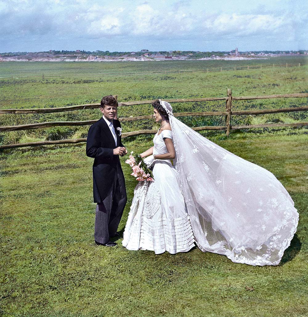 John Fitzgerald Kennedy and Jacqueline Bouvier photographed by Toni Frissell at - photo 3