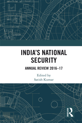 Kumar - India’s national security : annual review 2016-17