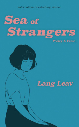 Lang Leav - Sea of Strangers