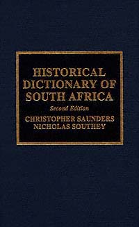 title Historical Dictionary of South Africa Includes Bibliographical - photo 1