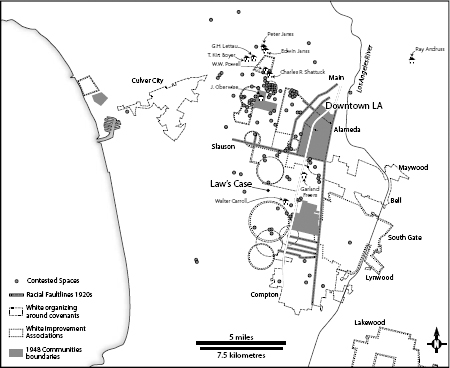 Map 6 White organizing efforts through 1948 Map 7 Incident map top - photo 7