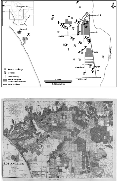 Map 7 Incident map top showing the worst violence in relation to the 1939 LA - photo 8