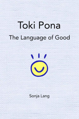 Sonja Lang - Toki Pona: The Language of Good