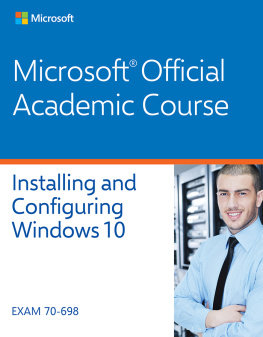 coll. 70-698 Installing and Configuring Windows 10