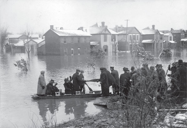 The Great Flood of 1913 was devastating for many sites explored in this book - photo 4