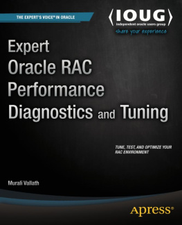 Murali Vallath - Expert Oracle RAC Performance Diagnostics and Tuning
