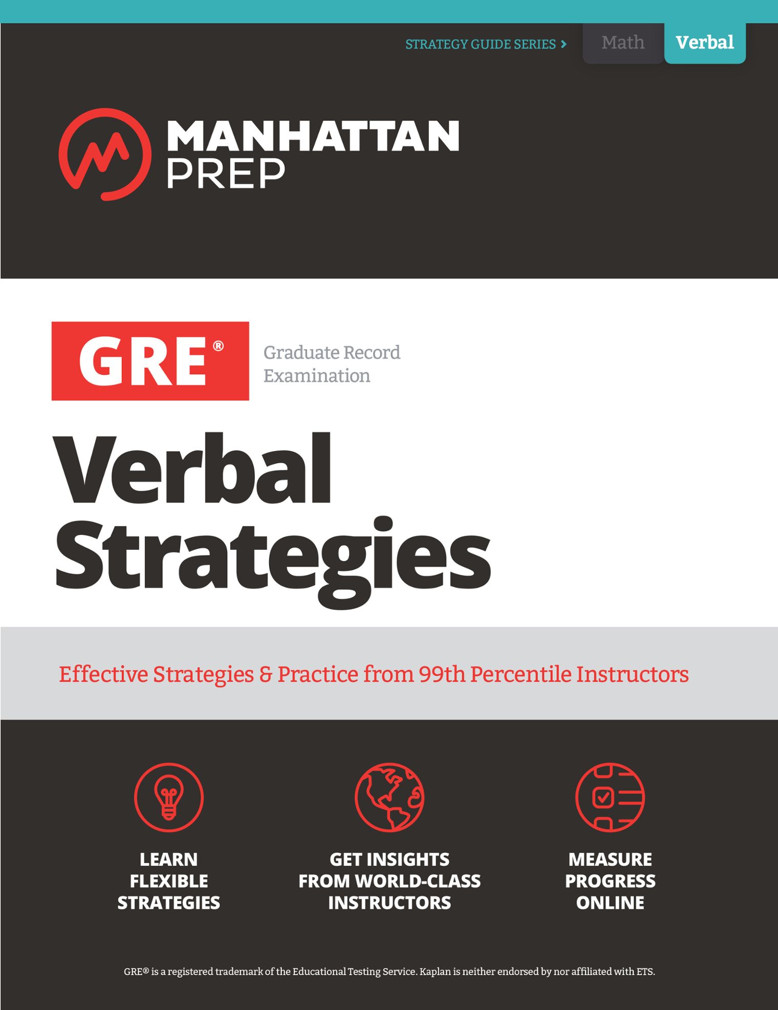 GRE Verbal Strategies Retail ISBN 978-1-5062-3823-4 Course ISBN - photo 1