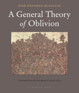 Agualusa A General Theory of Oblivion.