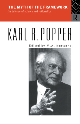 Popper Karl - The Myth of the Framework