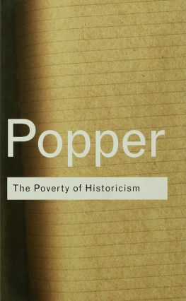 Popper - The Poverty of Historicism