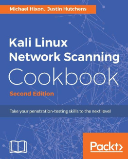 Michael Hixon - Kali Linux. Network Scanning Cookbook