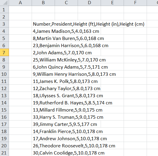 Since you most likely want the data in multiple columns the way to do that is - photo 15