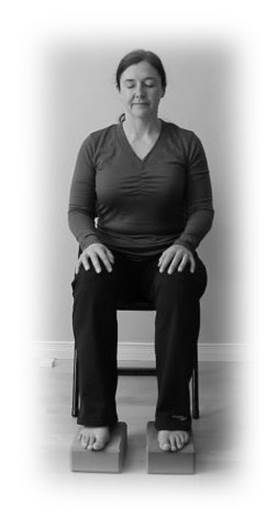 Using blocks to raise feet Using a bolster to raise feet Meditation - photo 4