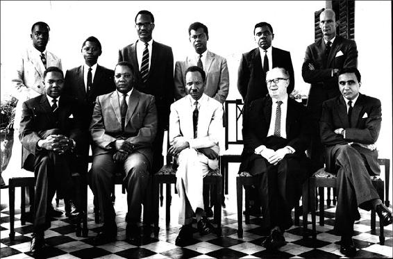 Figure 11 The independence cabinet 1961 Rear from left Minister of Local - photo 2