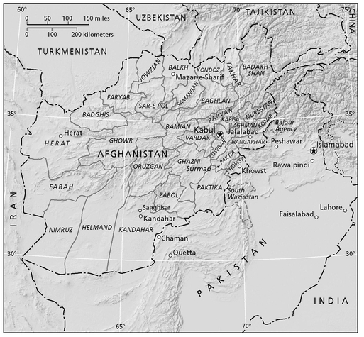 Map courtesy of Bowring Cartographic CAST OF CHARACTERS Mujahedeen - photo 3