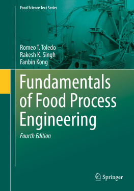 Romeo T. Toledo - Fundamentals of Food Process Engineering