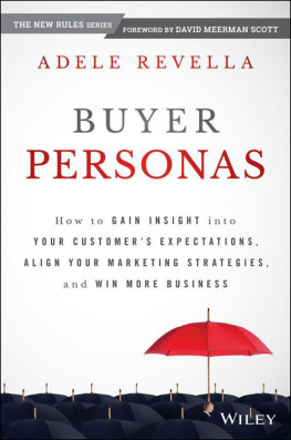 Adele Revella - Buyer Personas