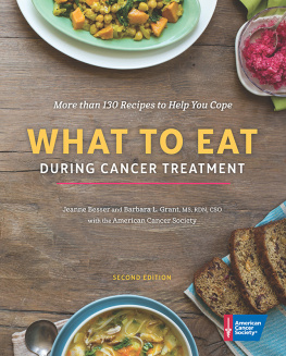 Jeanne Besser - What to Eat During Cancer Treatment