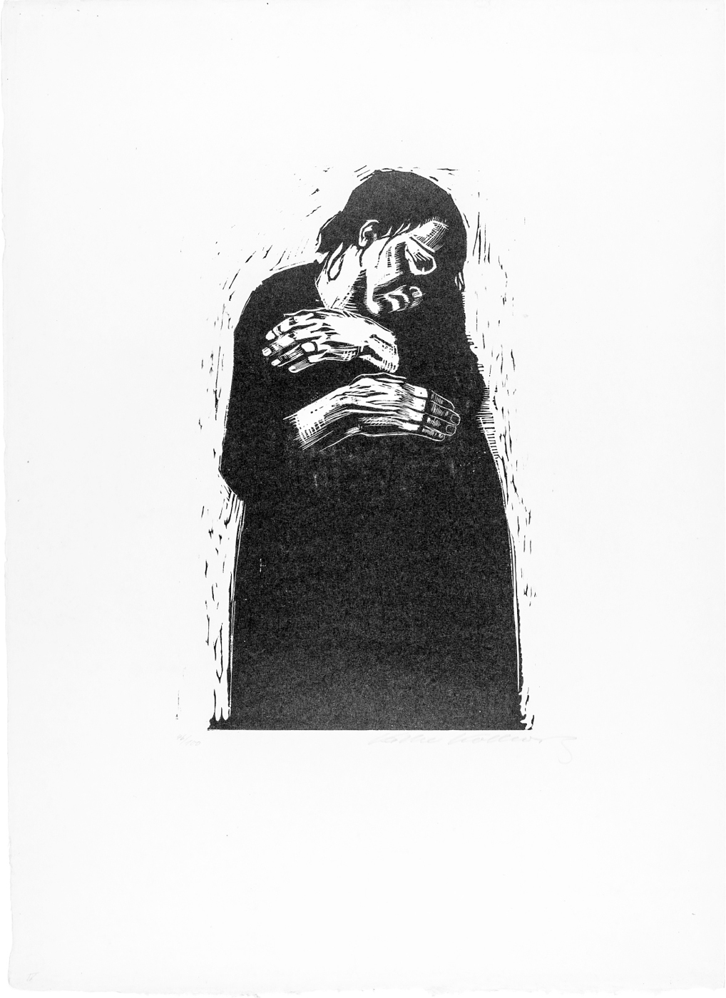 Kollwitz Kthe 18671945 The Widow I Die Witwe I plate 4 Digitale 1 - photo 3