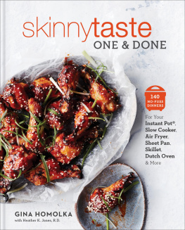 Gina Homolka Skinnytaste One and Done