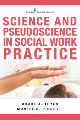 Monica Pignotti - Science and Pseudoscience in Social Work Practice