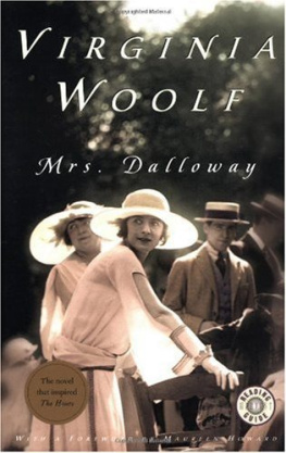 Virginia Woolf Mrs. Dalloway