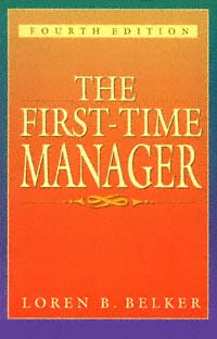 title The First-time Manager author Belker Loren B publisher - photo 1