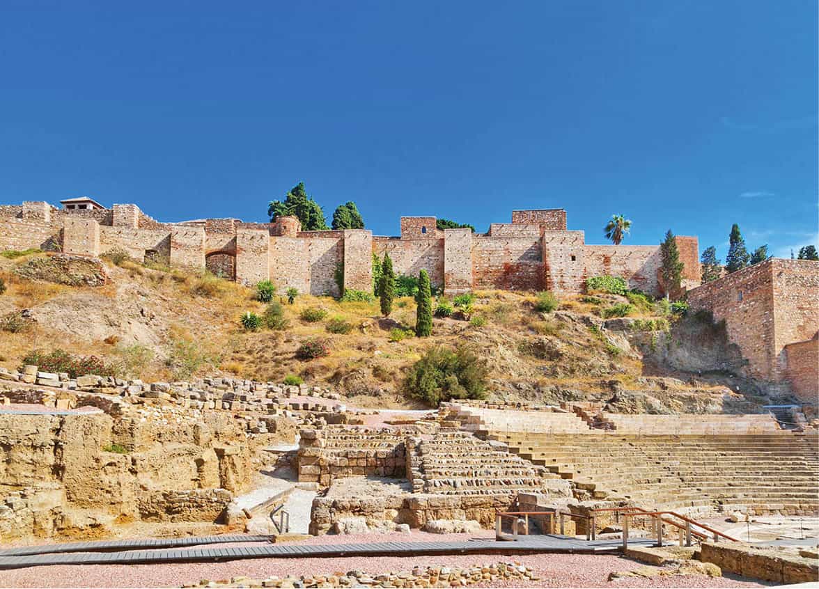 Mlagas Teatro Romano iStock Geography and layout Andaluca runs right across - photo 13