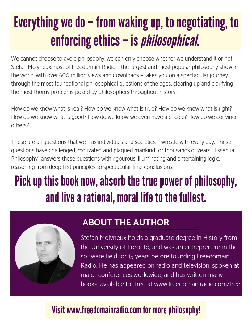 Essential Philosophy Contents Introduction Everything you do is philosophical - photo 2