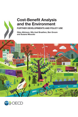 Atkinson Giles - Cost-benefit analysis and the environment : further developments and policy use