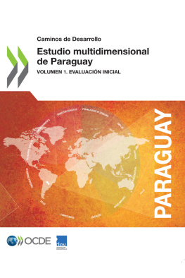coll. Caminos de Desarrollo Estudio multidimensional de Paraguay