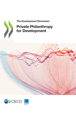 coll. - Private Philanthropy for Development