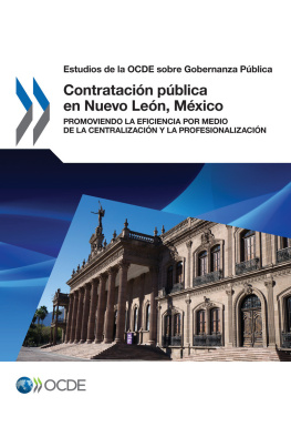 coll. - Contratación pública en Nuevo León, México : promoviendo la eficiencia por medio de la centralización y la profesionalización.