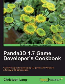 Christoph Lang [Lang - Panda3D 1.7 Game Developer’s Cookbook