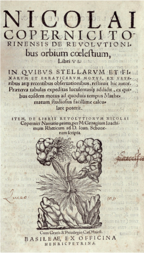 The publication of Copernicuss On the Revolutions of the Heavenly Spheres in - photo 7